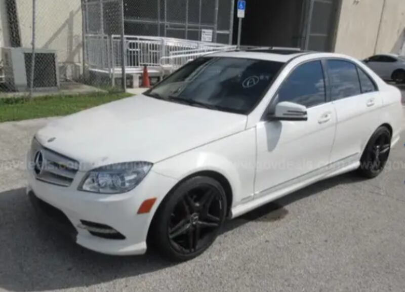 JSO will be auctioning off a 2011 Mercedes-Benz C-Class .