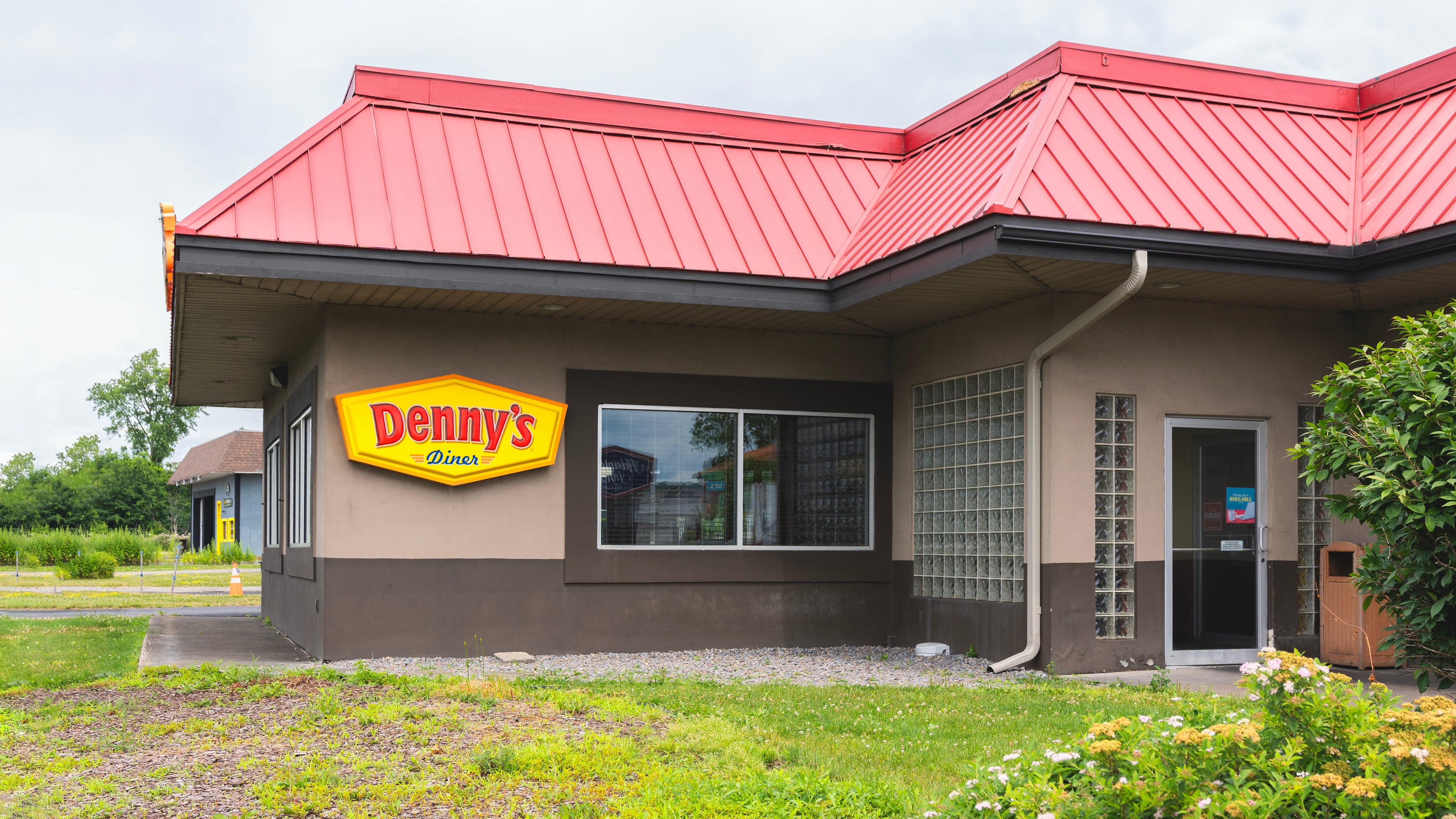 Close-up view of Denny's Diner restaurant