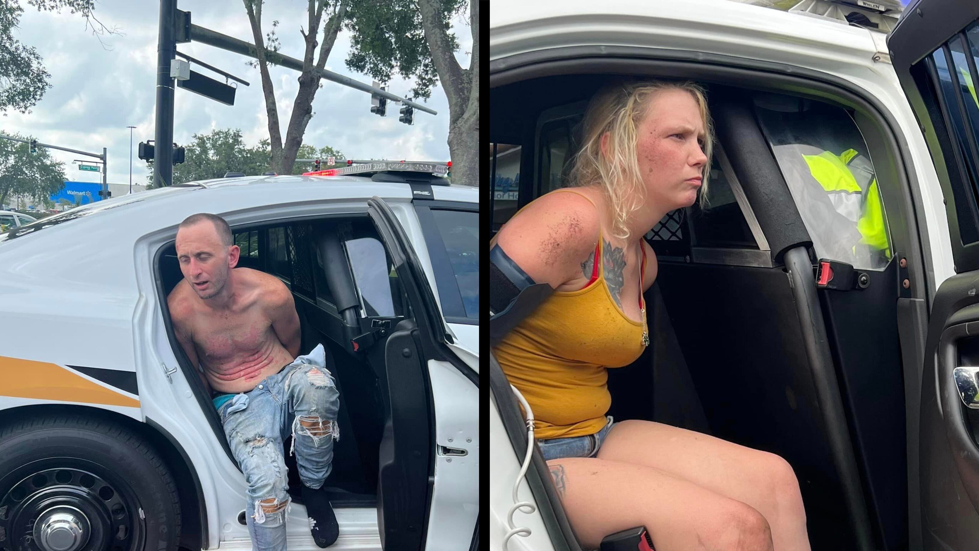 The couple, who are from the Jacksonville area, have a lengthy arrest history in Duval County.