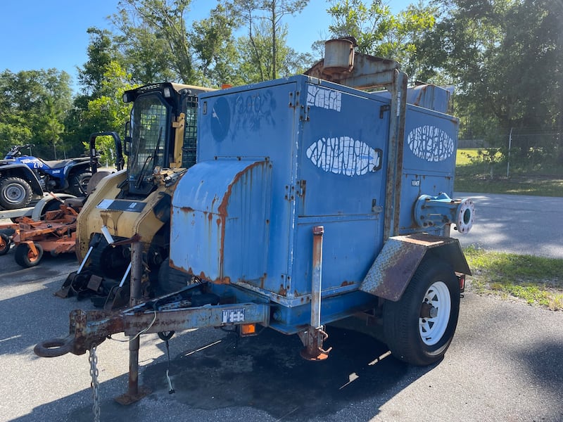 Anyone looking for a Thompson 4" diesel pump? Saturday is your lucky day then.