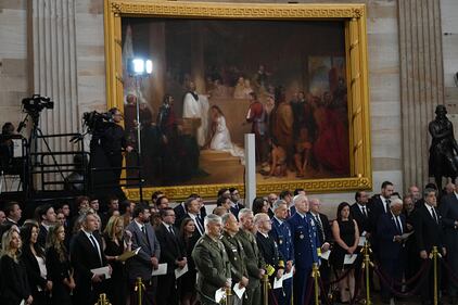 Sen. Lindsey Graham memorial at the U.S. Capitol.