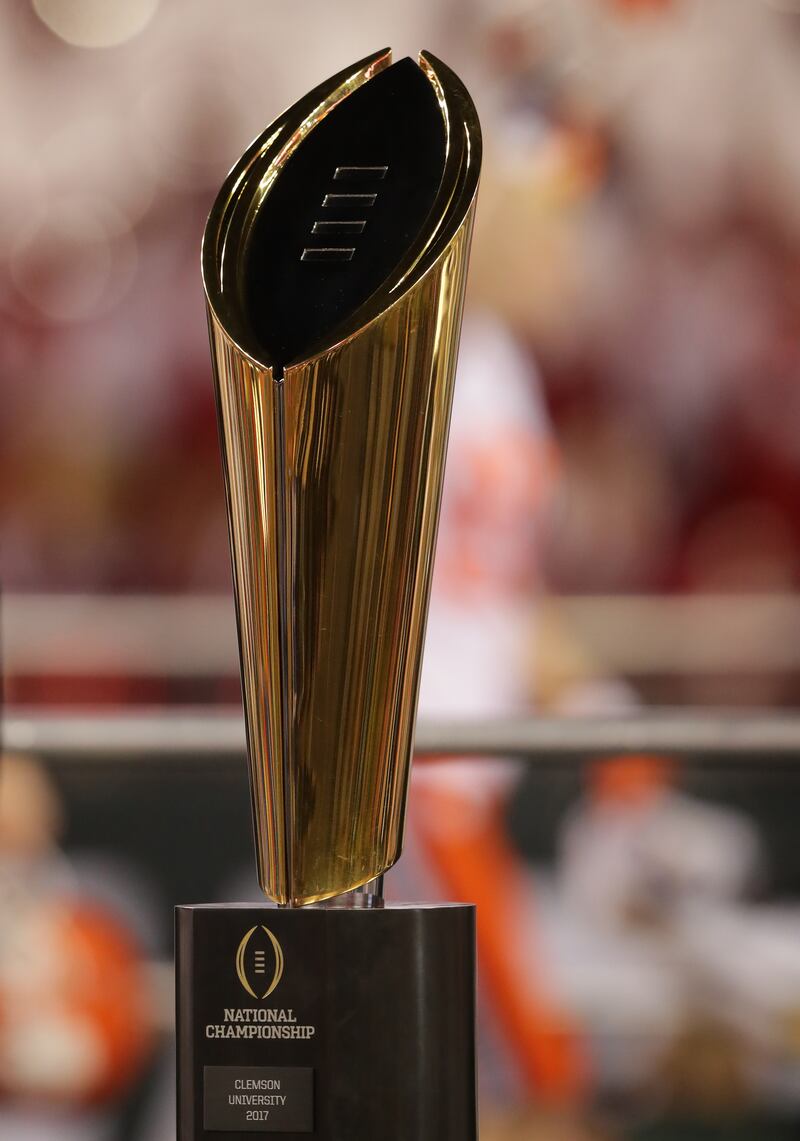 2017 CFP National Championship Clemson Tigers Alabama Crimson Tide