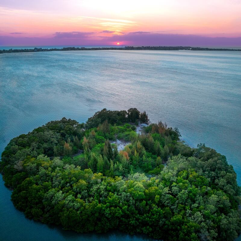 Anna Maria Island is surrounded by the tranquil ocean of the Gulf.