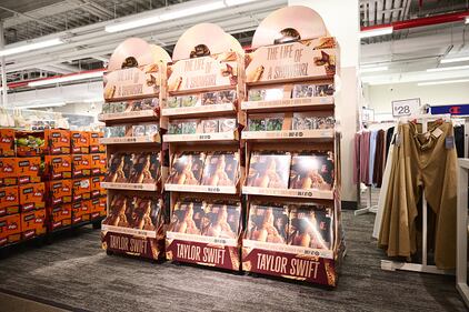 Target shoppers buying Taylor Swift's "The Life of a Showgirl"