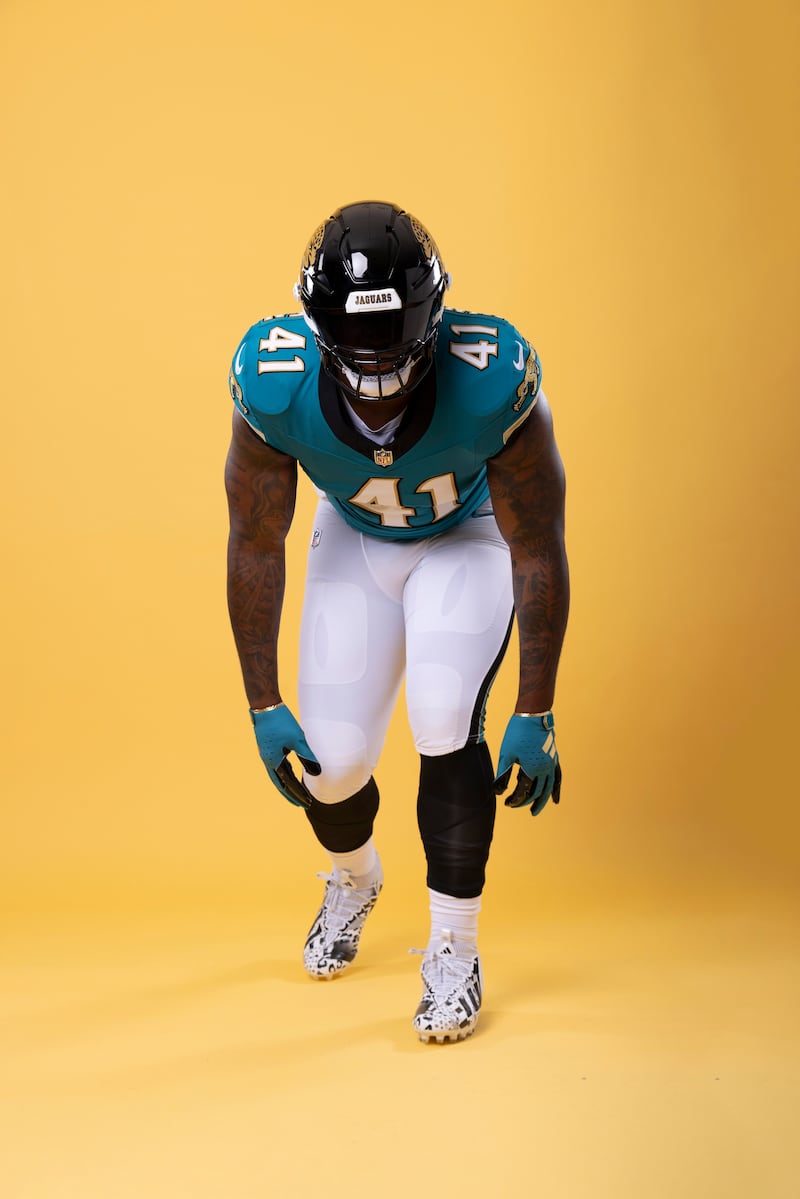 Jacksonville Jaguars unveiled the team’s long-anticipated “Prowler Throwbacks,” which will make their debut in Week 5 against the division-rival Indianapolis Colts.