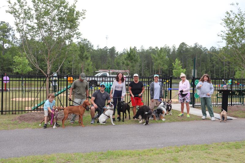 The park is now open for residents to use at their leisure.