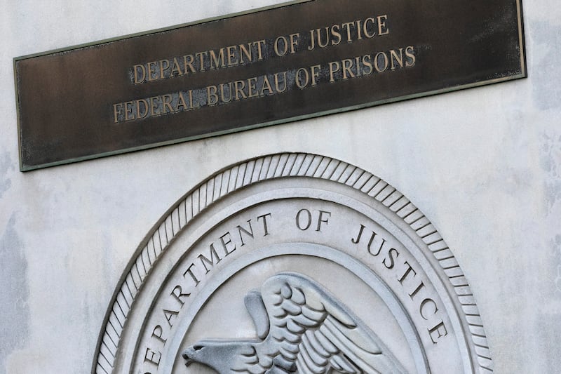 Federal Bureau of Prisons says falling concrete is forcing it to close a prison near Los Angeles