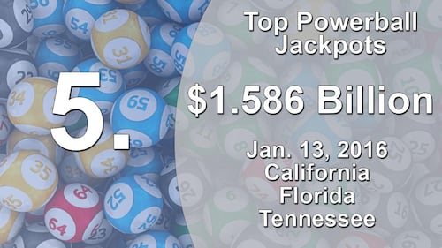 Powerball jackpots