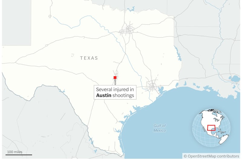 3 young people arrested in series of random shootings across Austin that left 4 injured