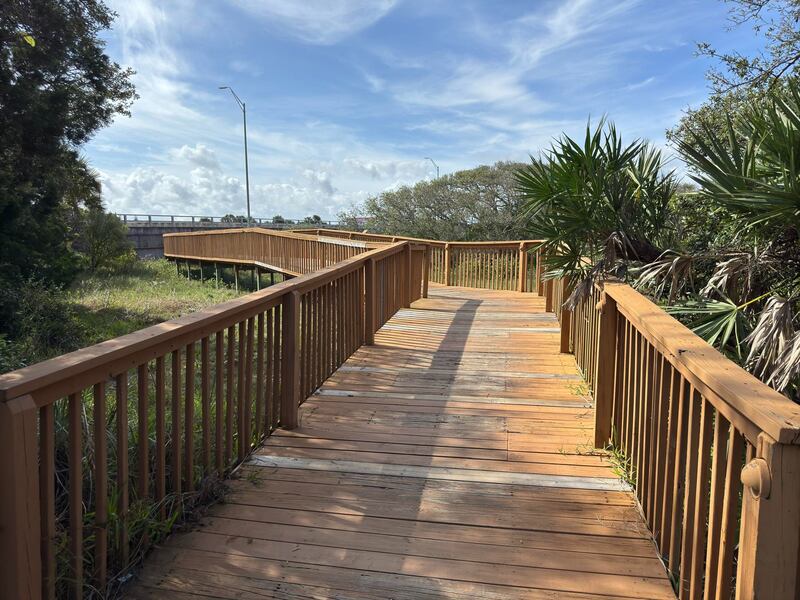 The Vilano Beach Boardwalk reopened after 6 months of renovation.