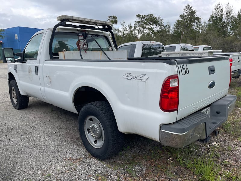 2008 Ford F-250 Superduty will be at the auction on Saturday to take home.