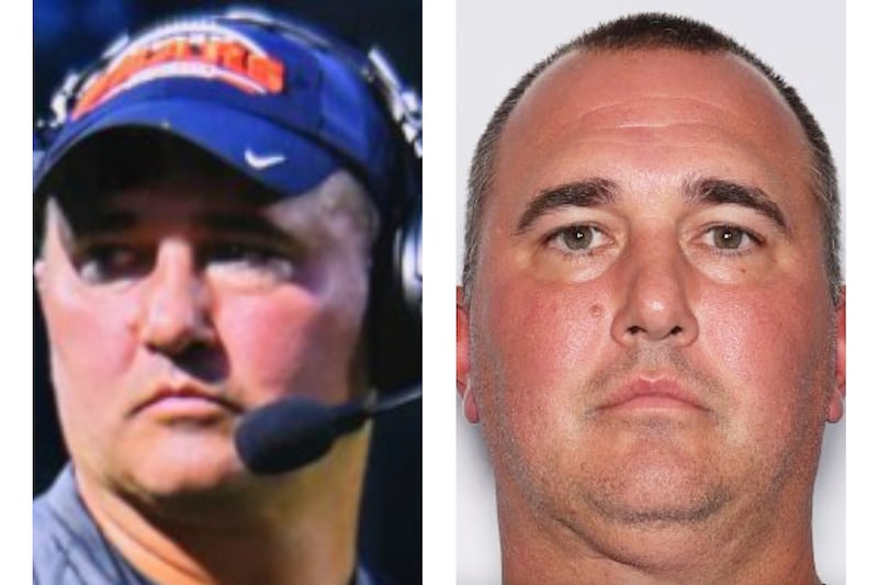 Football coach who went missing before undefeated team's playoff game is wanted on criminal charges
