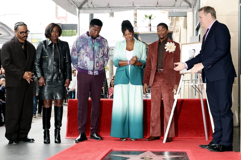 Hollywood Walk of Fame Chadwick Boseman