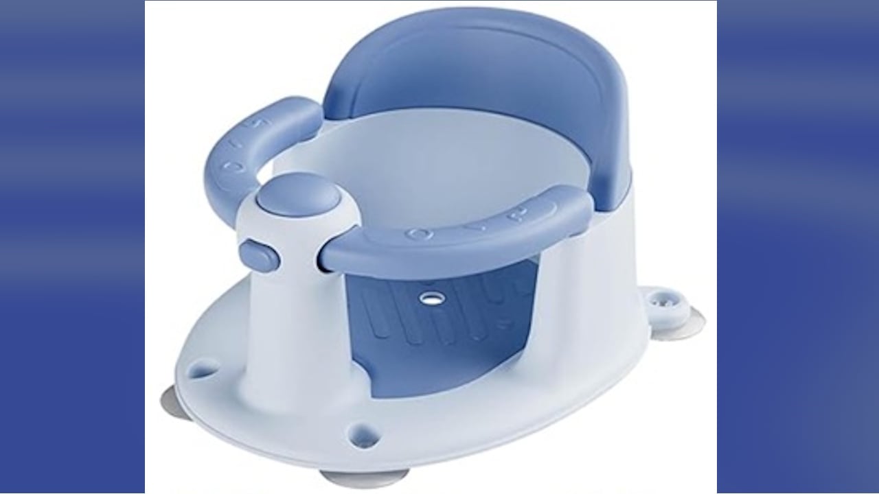 The bath seats violate the mandatory standard for infant bath seats because they are unstable and can tip over while in use.