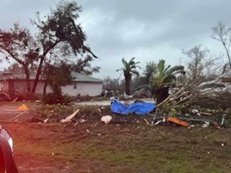 Storm damage