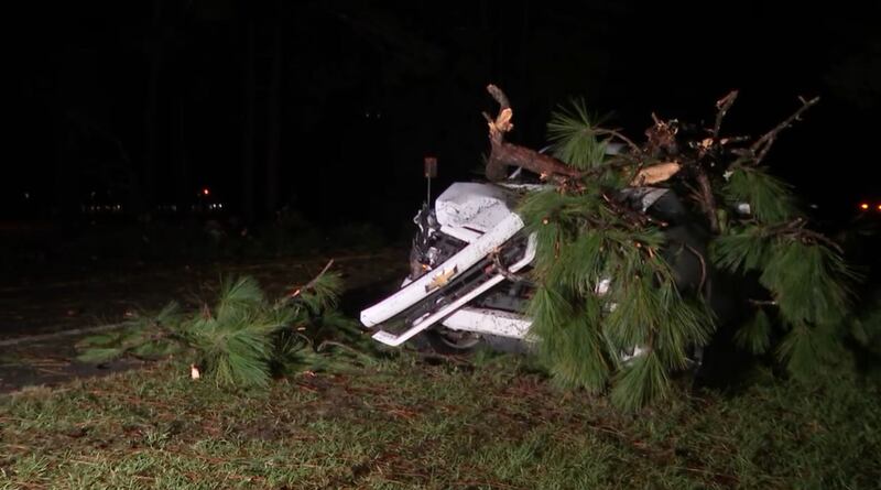 Photos from Action News Jax team of Hurricane Helene damage around Northeast Florida and Southeast Georgia.