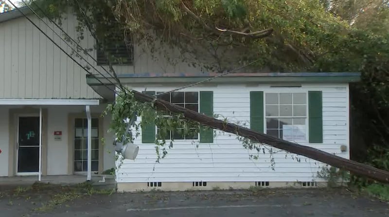 Photos from Action News Jax team of Hurricane Helene damage around Northeast Florida and Southeast Georgia.