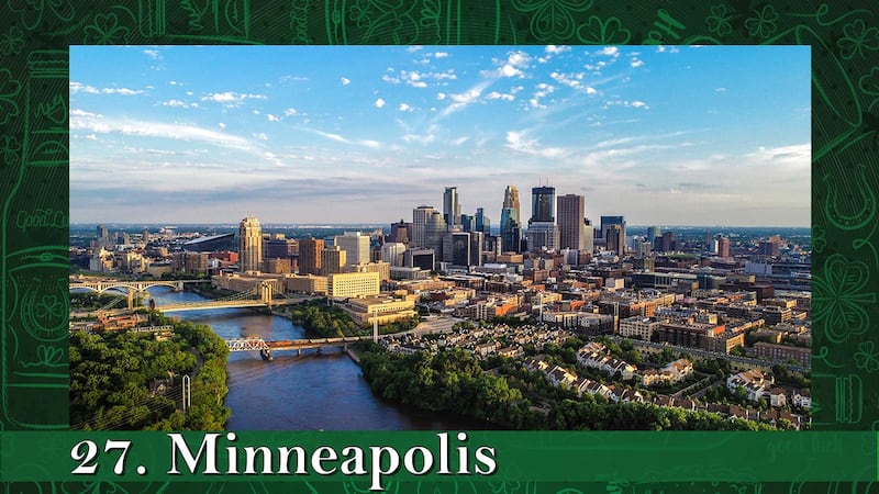 St. Patrick's cities