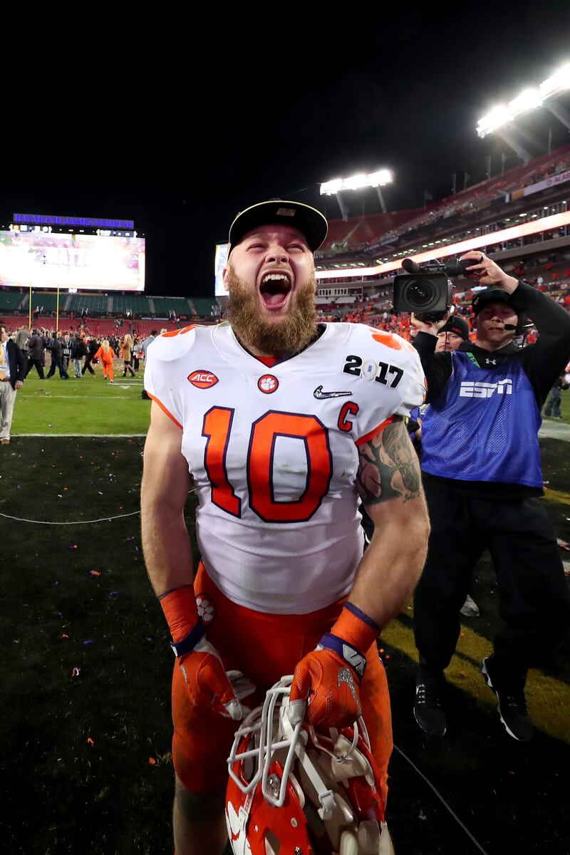 2017 CFP National Championship Clemson Tigers Alabama Crimson Tide