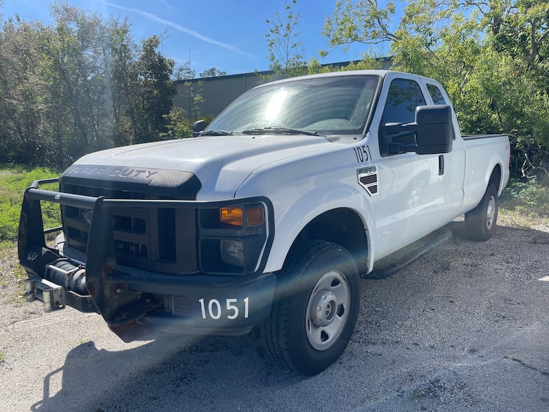 Need a Ford F-250 Superduty with the winch? Here's your guy right here.