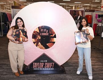 Target shoppers buying Taylor Swift's "The Life of a Showgirl"
