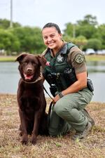 Tomic is SJSO's new explosive detection dog.