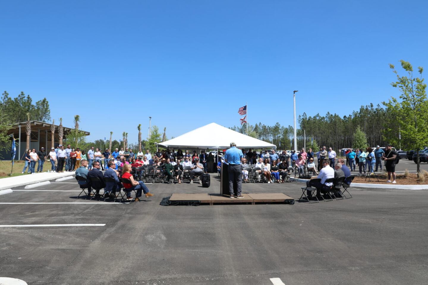 On Fri., April 5, Clay County leaders cut the ribbon on the County Regional Sports Complex.