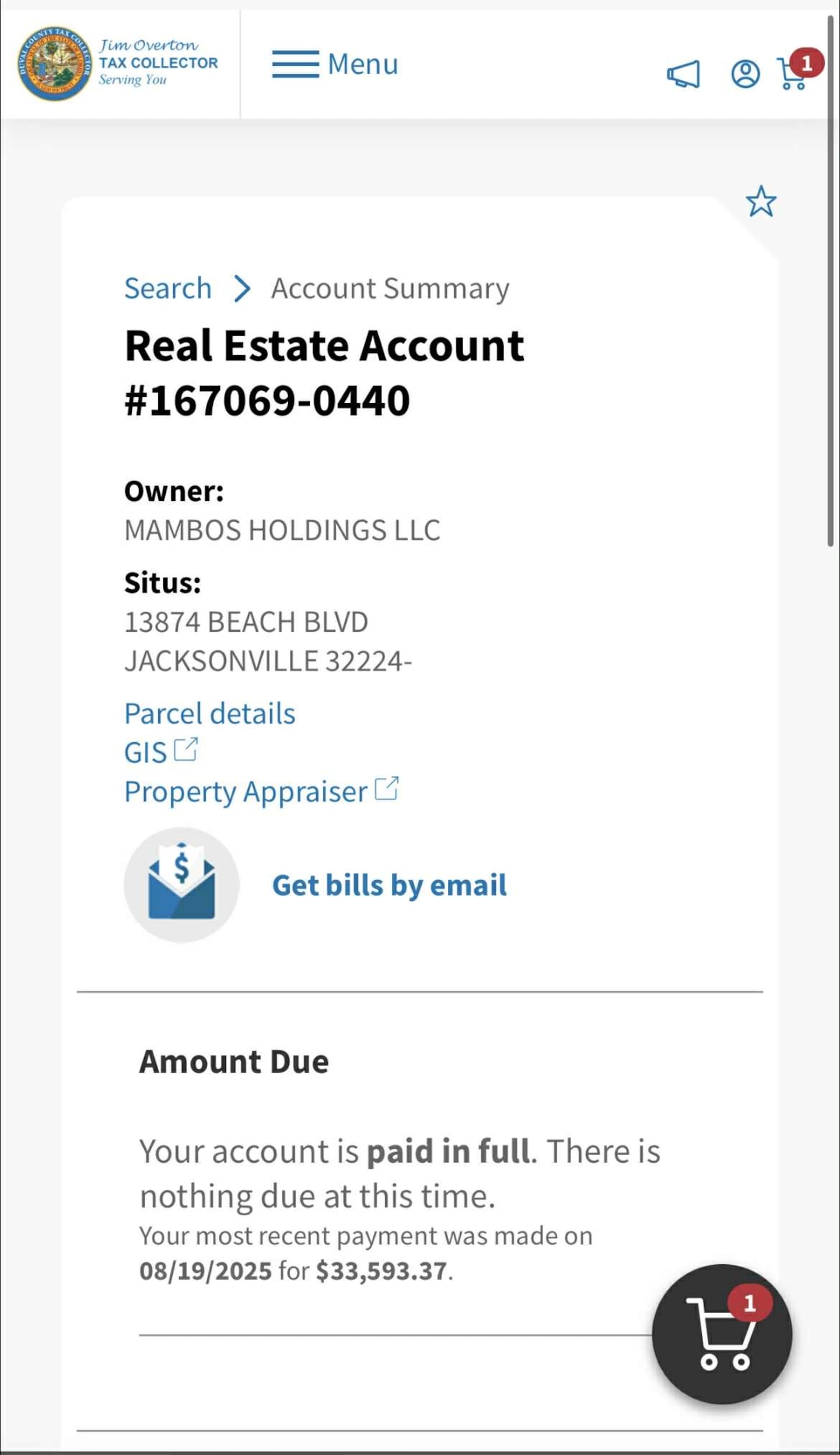 Mambos Holdings LLC