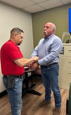 Muriel Dempsey Liverman Jr., 57, (right) a Marion County firefighter, was arrested Friday, accused of lewd and lascivious molestation by a person 18 years or older on a victim less than 12.