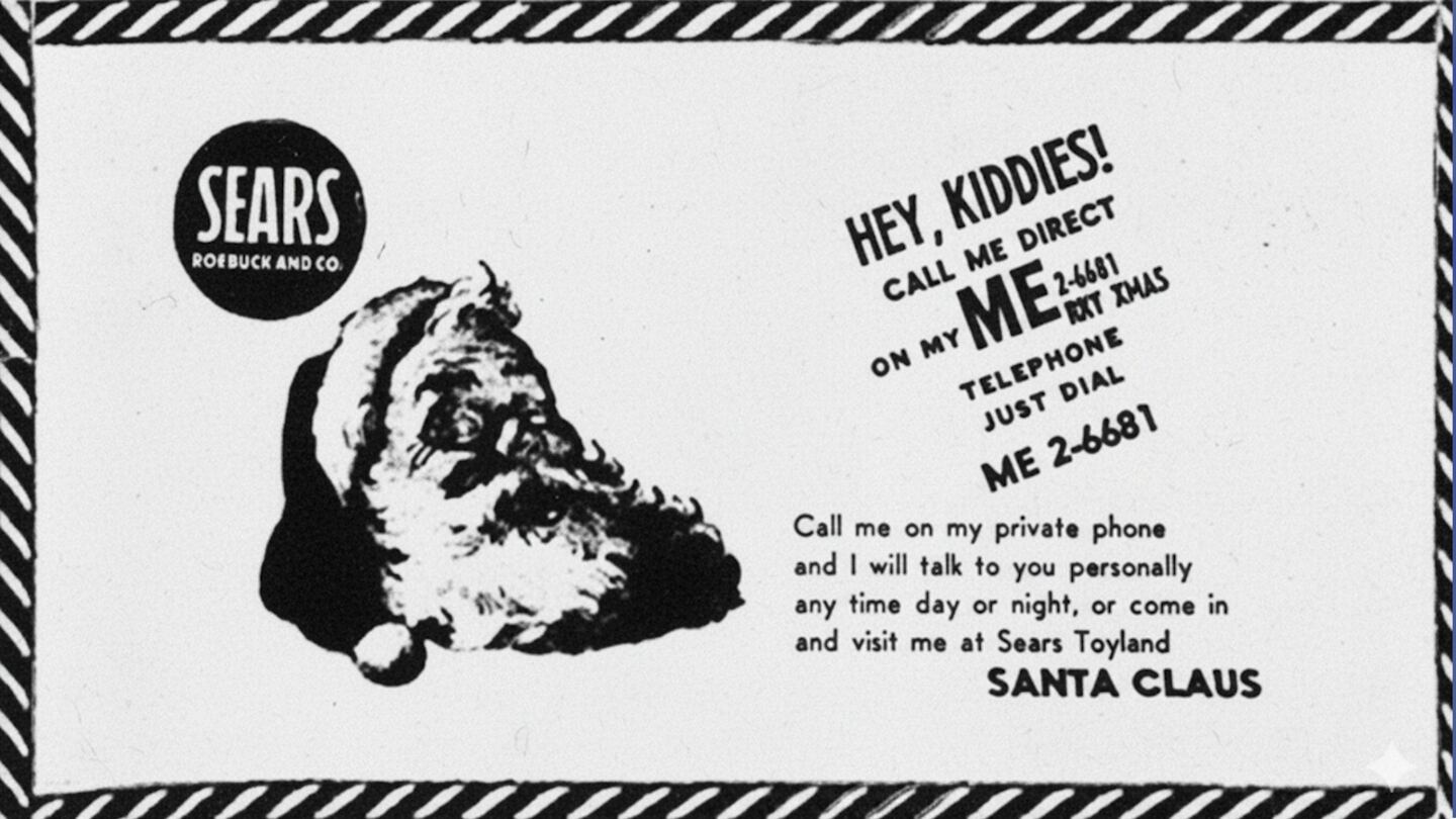 The telephone number was off by one digit. Instead of children calling Santa Claus, they connected with the commander in chief’s operations hotline at the Continental Air Defense Command.