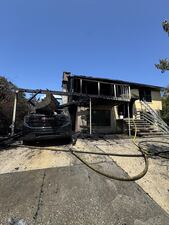 Garage Fire Spreads to Home in Crescent Beach