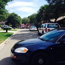 Atlantic Beach police arrested a man who barricaded himself inside of a home off Fairway Villas South after a stabbing.