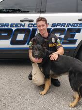 K9 Grit and Officer Garrett Crider