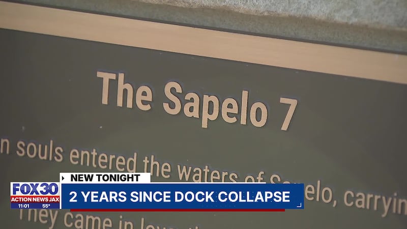 Jacksonville monument honors Sapelo Island gangway collapse victims two years later