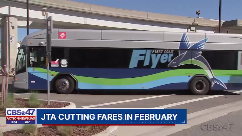 JTA cuts bus fares to $1 in new year pilot program